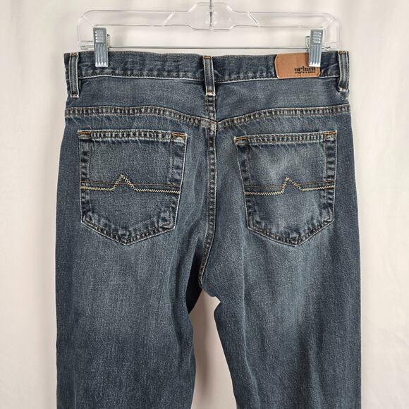 Urban Pipeline Relaxed Boot Jeans Men's 30 x 28 (tag 30 x 30) Blue Medium Wash - Picture 6 of 16